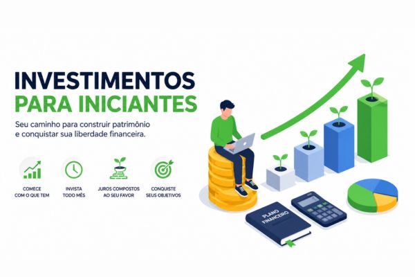 Investimentos para iniciantes utilizando juros compostos para construir patrimônio ao longo dos anos